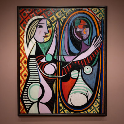 Picasso: Joven delante de un espejo<br />MoMA Nueva York © Passion Estampes