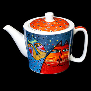 Laurel Burch tea sets