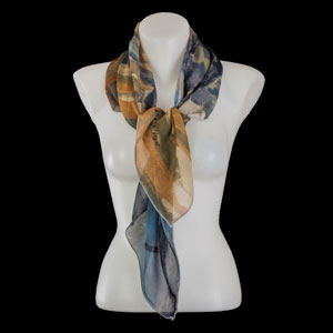 Paul Cézanne silk square scarves