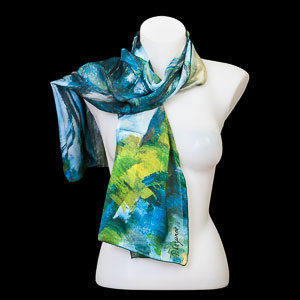 Paul Cézanne silk scarves