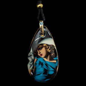 Tamara De Lempicka pendants