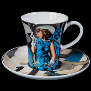 Tamara De Lempicka coffee cups