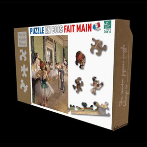 Edgar Degas Wooden puzzles for kids