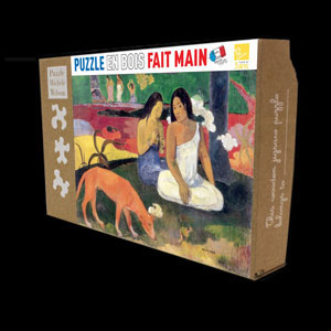 Paul Gauguin wooden puzzles for kids