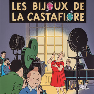Hergé : serigraphs of Tintin