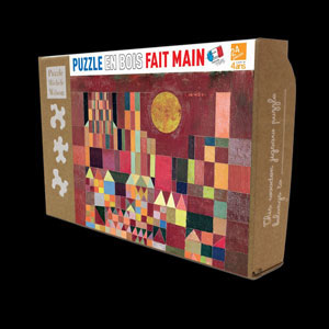 Paul Klee wooden puzzles for kids