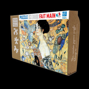 Puzzle di legno Gustav Klimt per bambini