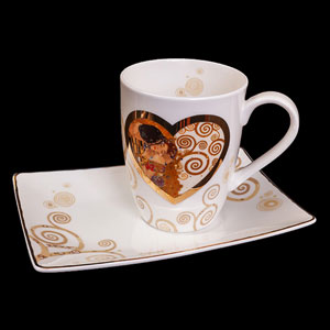 Gustav Klimt coffee sets