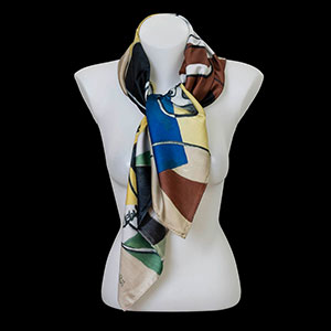 Foulards, carrés de soie Fernand Léger