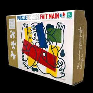 Puzzles en bois enfants Fernand Léger