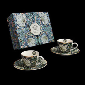 Set de tazas de café William Morris