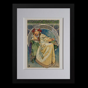 Láminas de Arte enmarcadas Alfons Mucha