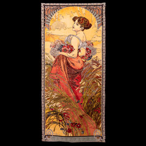 Alphonse Mucha tapestries