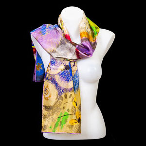 Odilon Redon silk scarves