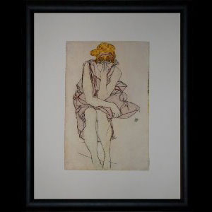 Láminas enmarcadas Egon Schiele