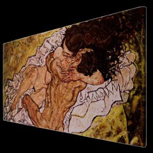 Reproductions sur toile Egon Schiele