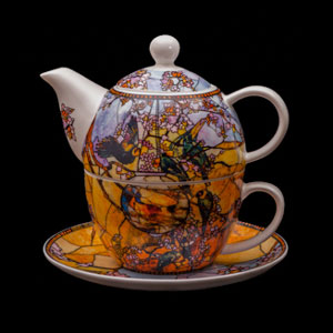 Louis Comfort Tiffany tea sets