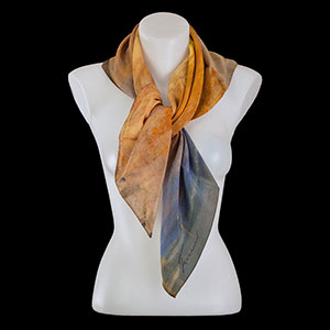 William Turner silk square scarves