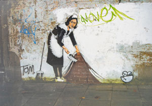 Rompecabezas Banksy :  Sweeping It Under The Carpet, (1000 p)