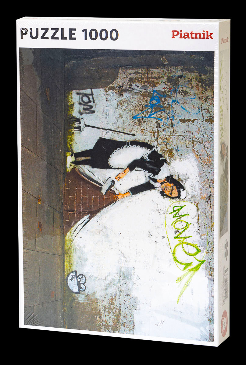 Banksy puzzle : Sweeping It Under The Carpet, (1000 p) (box)