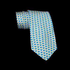 Georges Braque Silk tie : Hecate (grey background)