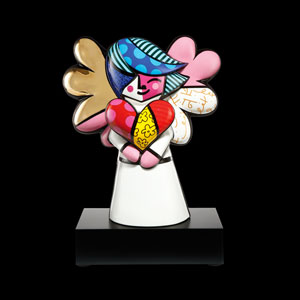 Figurina Romero Britto, Faith (Edizione limitata numerata con certificato)