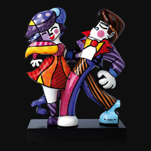 Figurine Romero Britto, Swing (Edition limitée, numérotée)