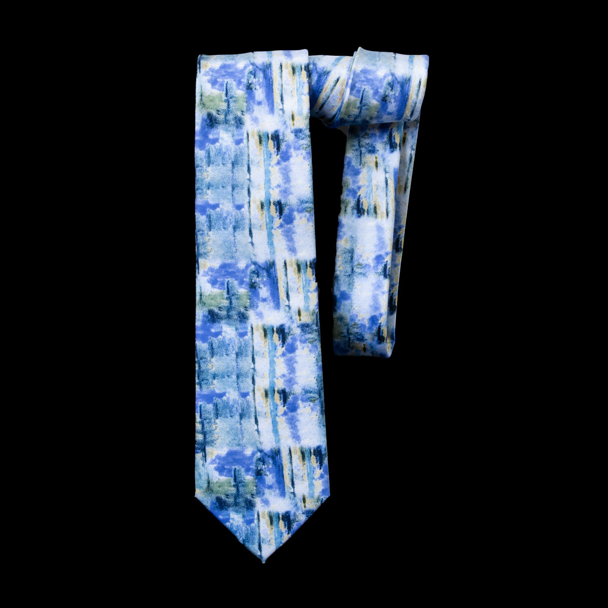 Paul Cézanne Silk tie : Lake (detail)