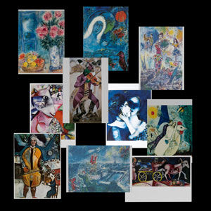 Cartes postales Marc Chagall (n°1)