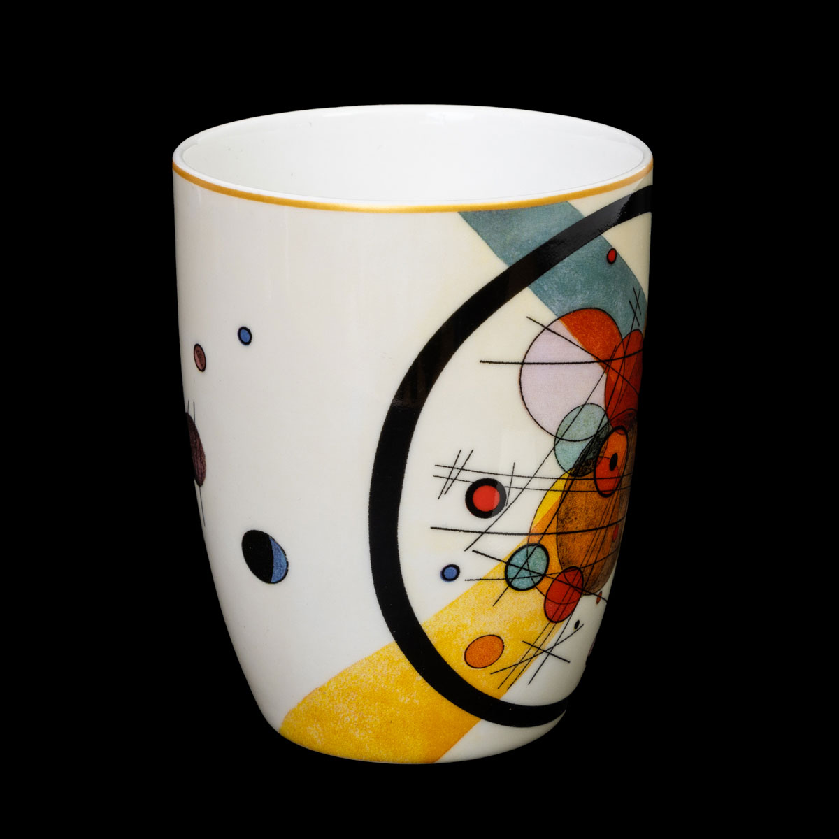 Artistic Mug Kandinsky: Circles in a Circle (detail n°1)