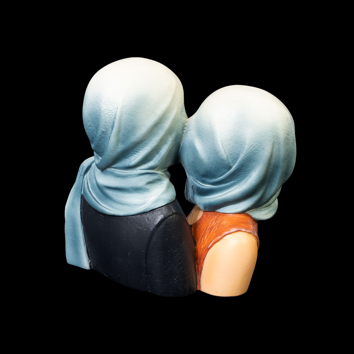 Figurine René Magritte : Les amants (1928), détail 2