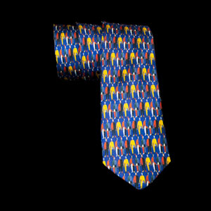 Kasimir Malevitch Silk tie : Athletes