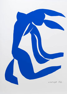 Póster Henri Matisse - El desnudo azul VII (1952)