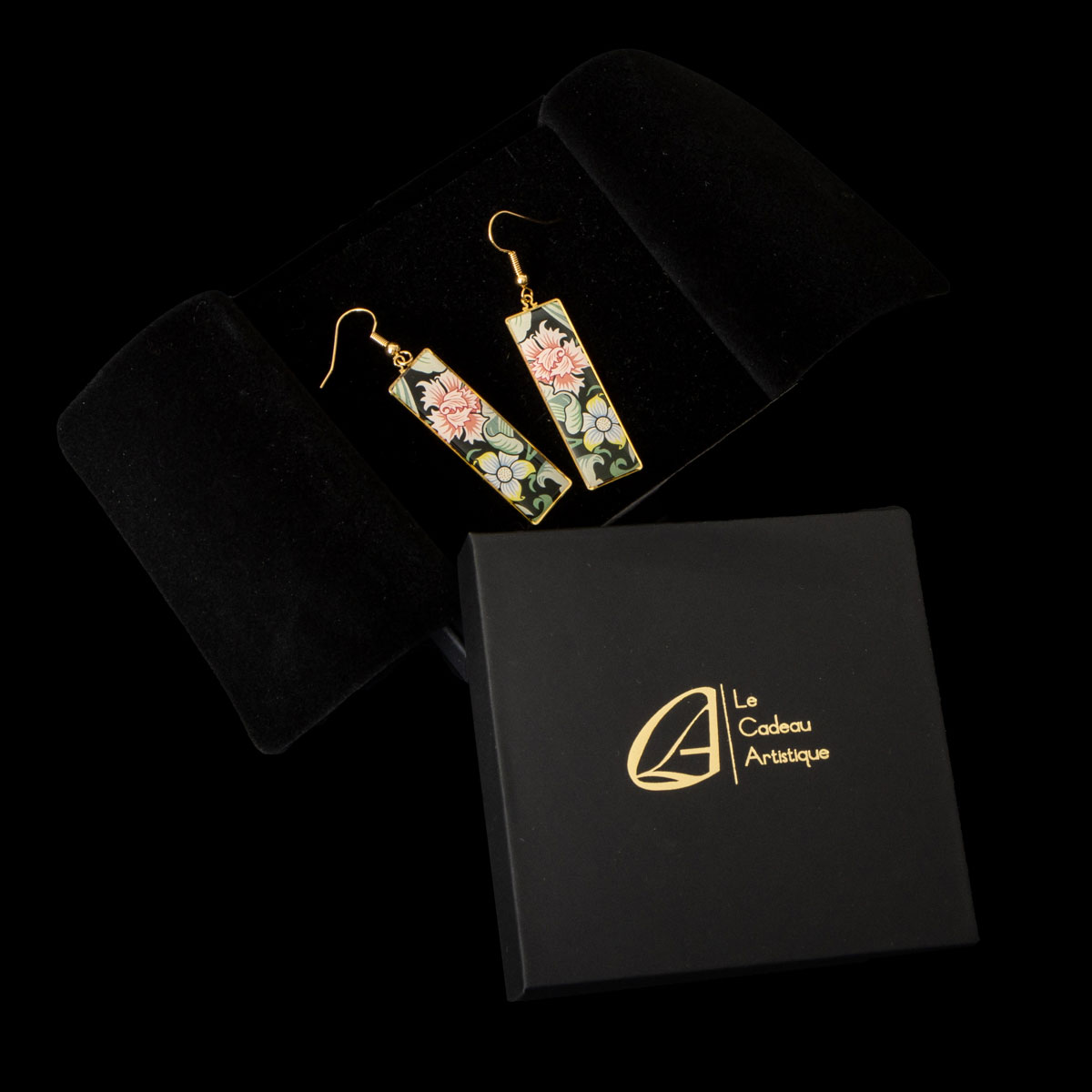 Pendientes William Morris : Leicester (caja regalo)