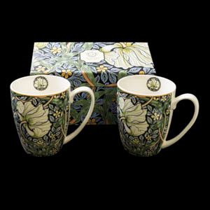 2 mugs William Morris : Pimpernel