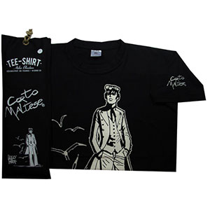 T-shirt Hugo Pratt - 40 años ! (Corto Maltese)