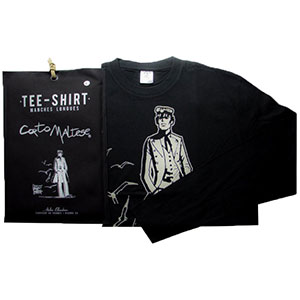 T-shirt Hugo Pratt - 40 años ! (Corto Maltese) - Manga Larga