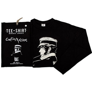 T-shirt Hugo Pratt - Cigarrillo (Corto Maltese) - Manga Larga