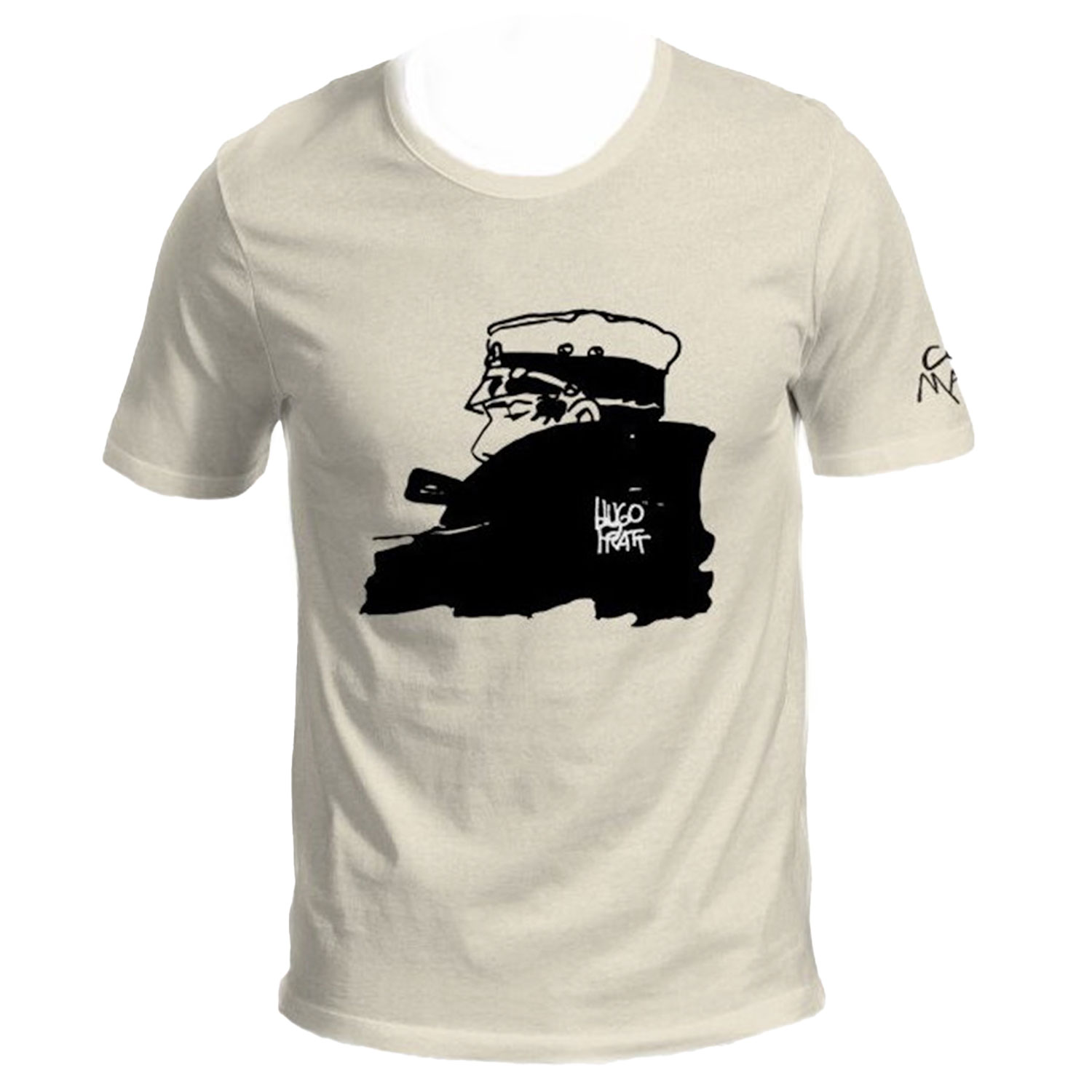 T-shirt Hugo Pratt - Nocturnal (Corto Maltese), short sleeves, ercu