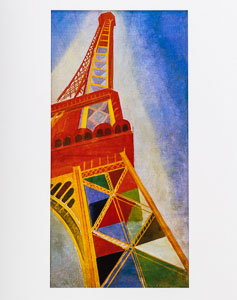 Affiche Robert Delaunay : Tour Eiffel, 1926