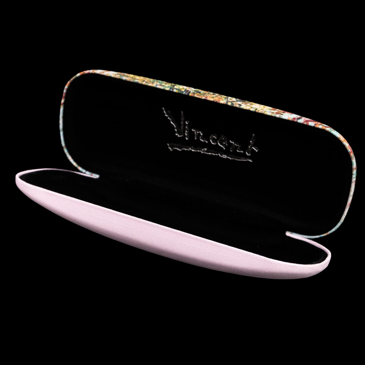 Vincent Van Gogh Eyeglasses Case - Pink peach trees (Souvenir de Mauve) (Detail 2)