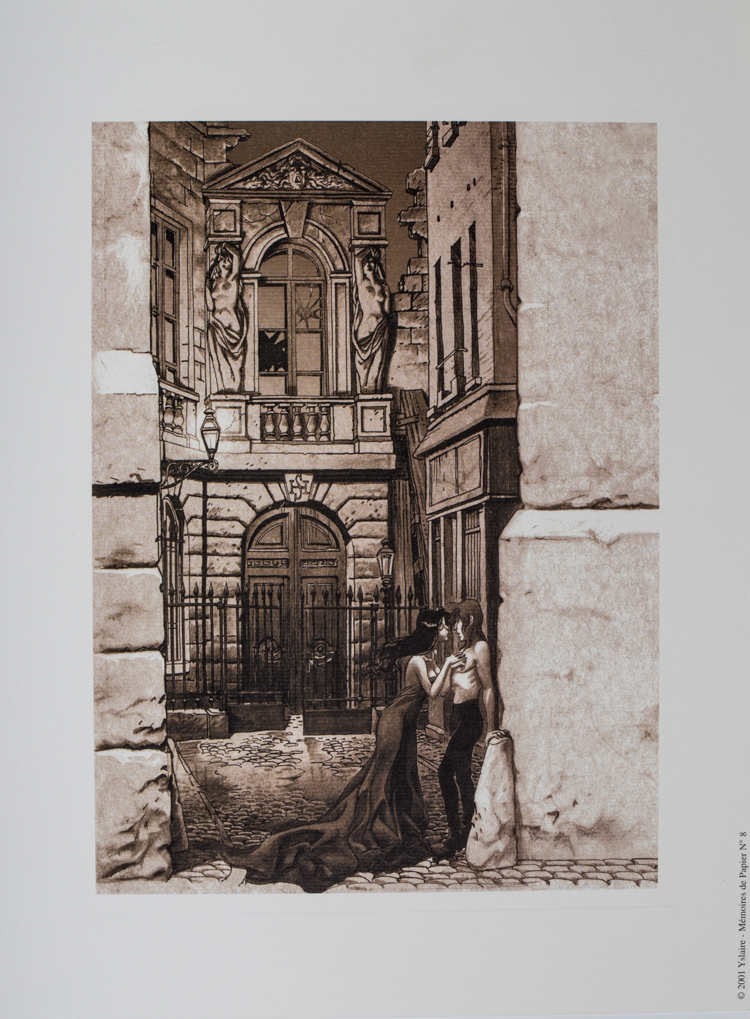 Fine Art Print - Bernard YSLAIRE - Sambre : To the shade of Hugo Sambre - Print