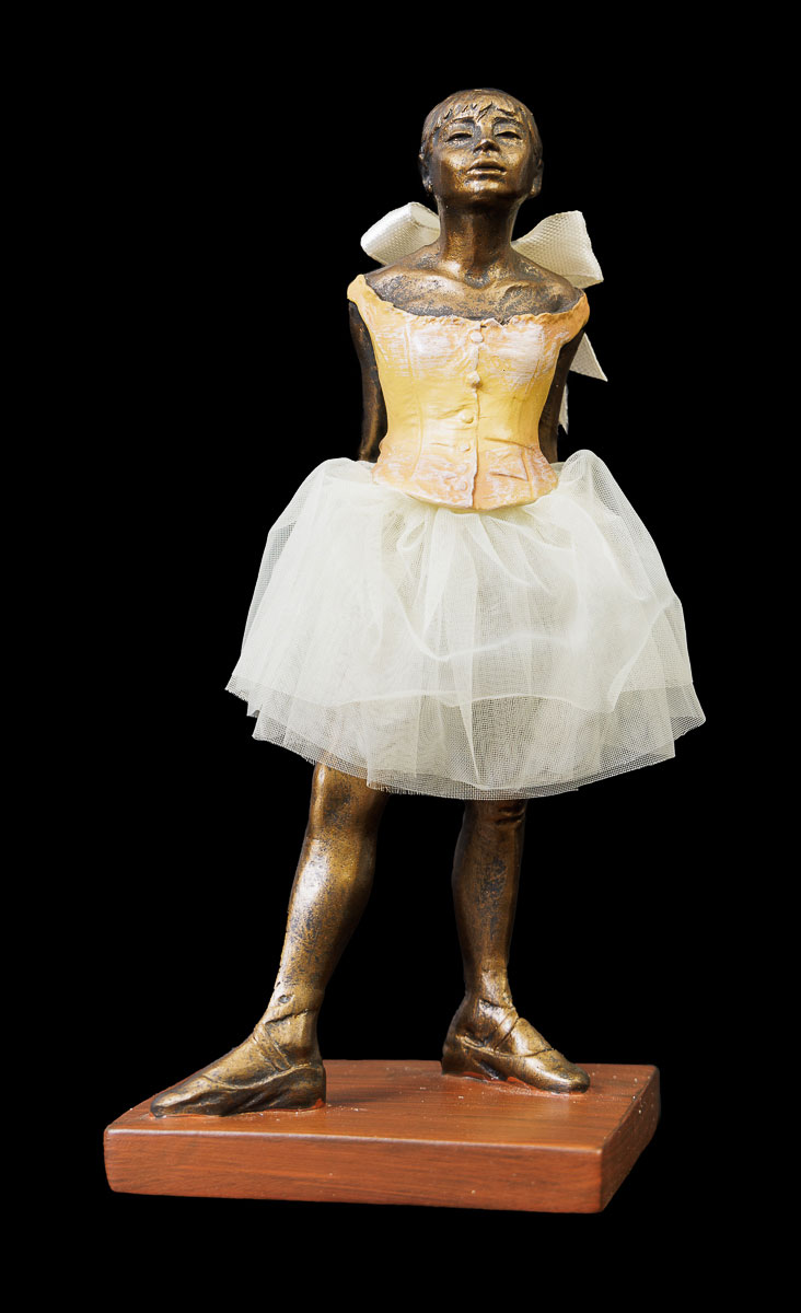 Statuette Degas : Petite danseuse de 14 ans - 16 cm