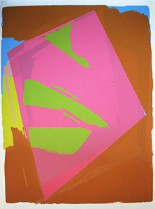 Daryl HUGHTO : Serigrafia originale : Composizione 2