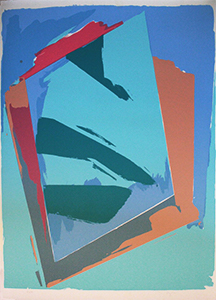 Daryl HUGHTO : Original Serigraph : Composition 4