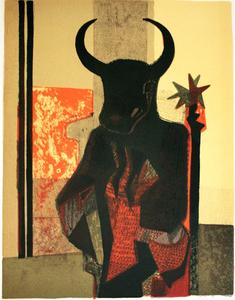 André Minaux : Original Lithograph : The Odyssey 3