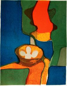 André Minaux : Original Lithograph : The Odyssey 6