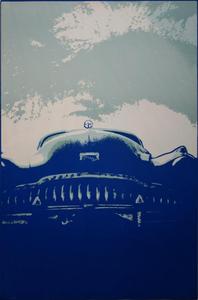 Alain VALTAT : Làmina en serigrafia : Buick