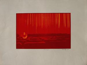 Alain VALTAT : Serigrafia original firmada y numerada : Hollywood