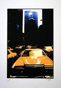 Alain VALTAT : Original Serigraph signed and numbered : Park Avenue